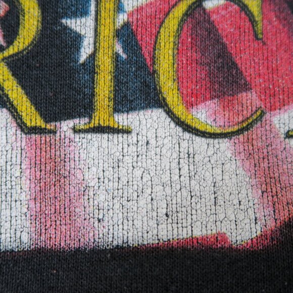 Vintage 90s Tultex American Flag Sweatshirt - Picture 4 of 8